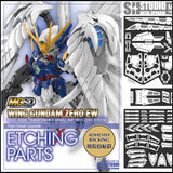 SH STUDIO Metal Etching Etched Parts for EW MGSD Wing Zero
