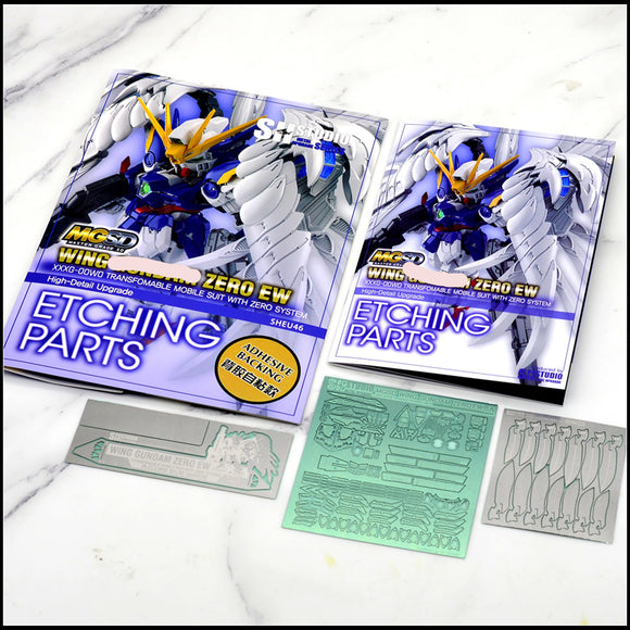 SH STUDIO Metal Etching Etched Parts for EW MGSD Wing Zero