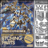 SH STUDIO Metal Etching Etched Upgrade parts for MG 1/100 03 PHENEX