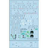 Transamsphere TRS RG 1/144 00 SEVEN 7 SWOR D Inspection WATER SLIDE DECAL TRSRG0237SI
