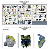 NewC  HG 1/144 SEED Duel Blitz Pre-Cut Masking Tape no model Collectibles