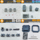 Anubis TX039 EX038 EX039 Detail parts for HG 1/144 GQuuuuuuX POLICE ZAKU EYE Shoulder booster backpack