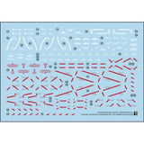 Transamsphere TRS MG 1/100 NARRATIVE NT Ver B-Packs B PACKS Ver.Ka WATER SlIDE DECAL TRSMG022B