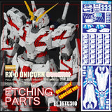 SH STUDIO Metal Etching Etched Upgrade Parts for Designer Special ver. MG 1/100 UNICORN