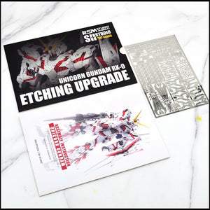 SH STUDIO Metal Etching Etched Upgrade Parts for Designer Special ver. MG 1/100 UNICORN
