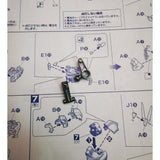 CA バンダイ ウォーグレイモン C1-3 C2-3 A1-5 A1-6 メタルパーツ