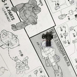 CA ガンダム MG バスターシード H3 H4 パーツ バンダイ用