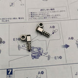 CA MG ルナ ザク D9 D10 J1 メタルパーツ