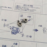 CA MG ルナ ザク D9 D10 J1 メタルパーツ