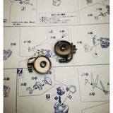 CA バンダイ ウォーグレイモン C1-3 C2-3 A1-5 A1-6 メタルパーツ